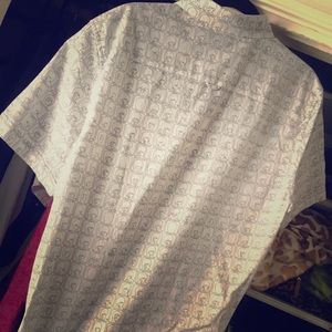 Beatles button up shirt